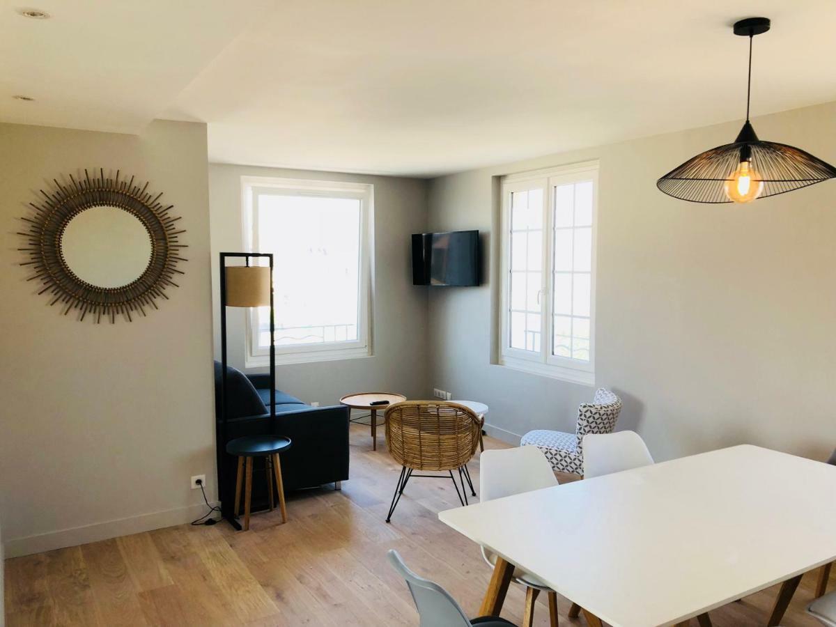 Bel Appartement Vue Mer Merville-Franceville-Plage Eksteriør billede